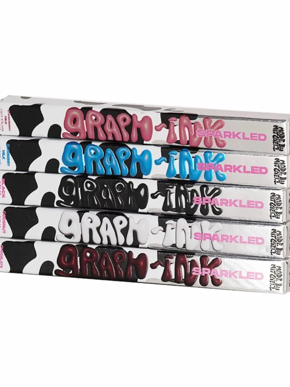 Made by Mitchell Graph-Ink Sparkled Glittery Eyeliner — Blueberry Milk BNIB